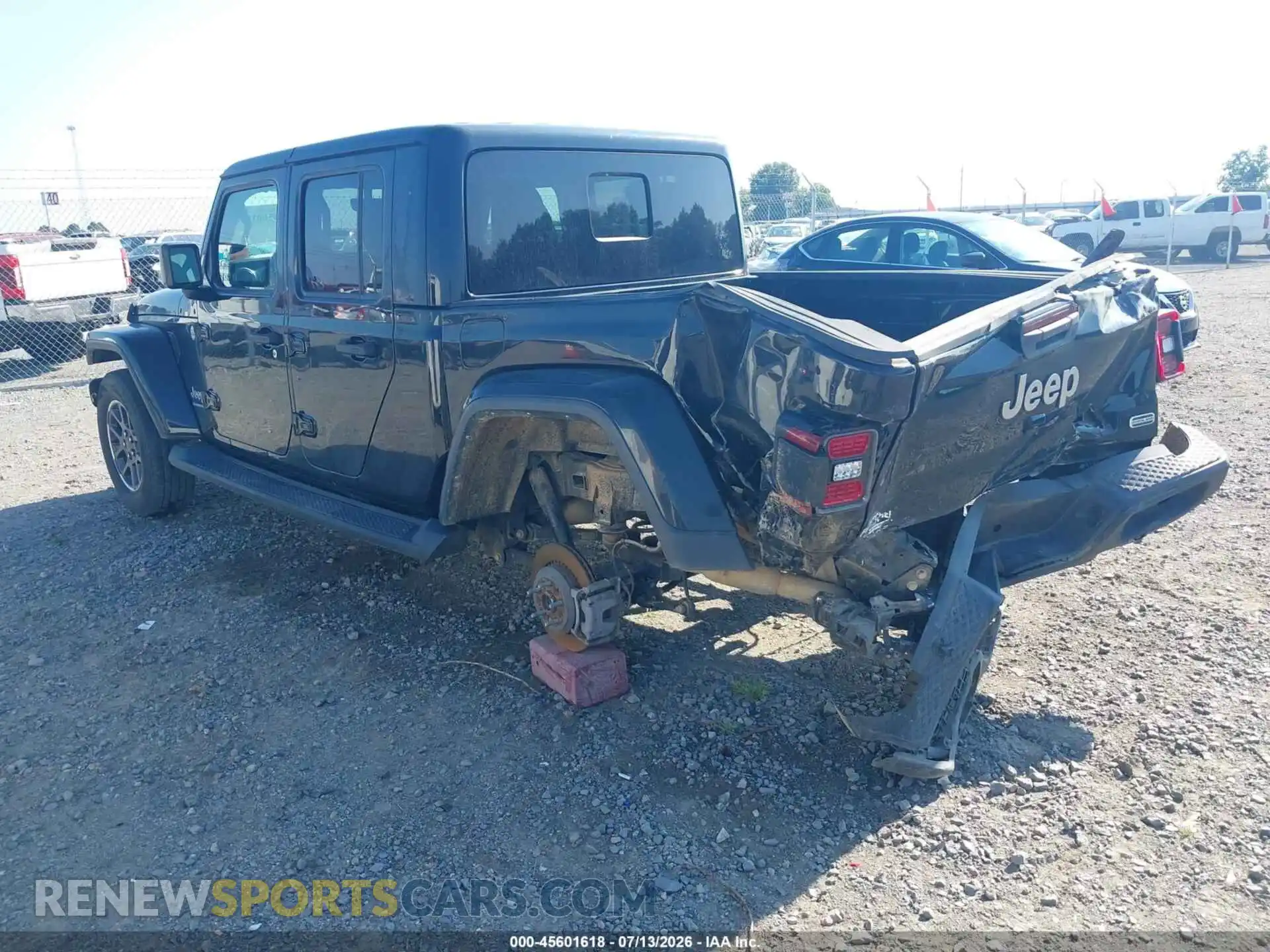 3 Фотография поврежденного автомобиля 1C6HJTFG5PL507417 JEEP GLADIATOR 2023