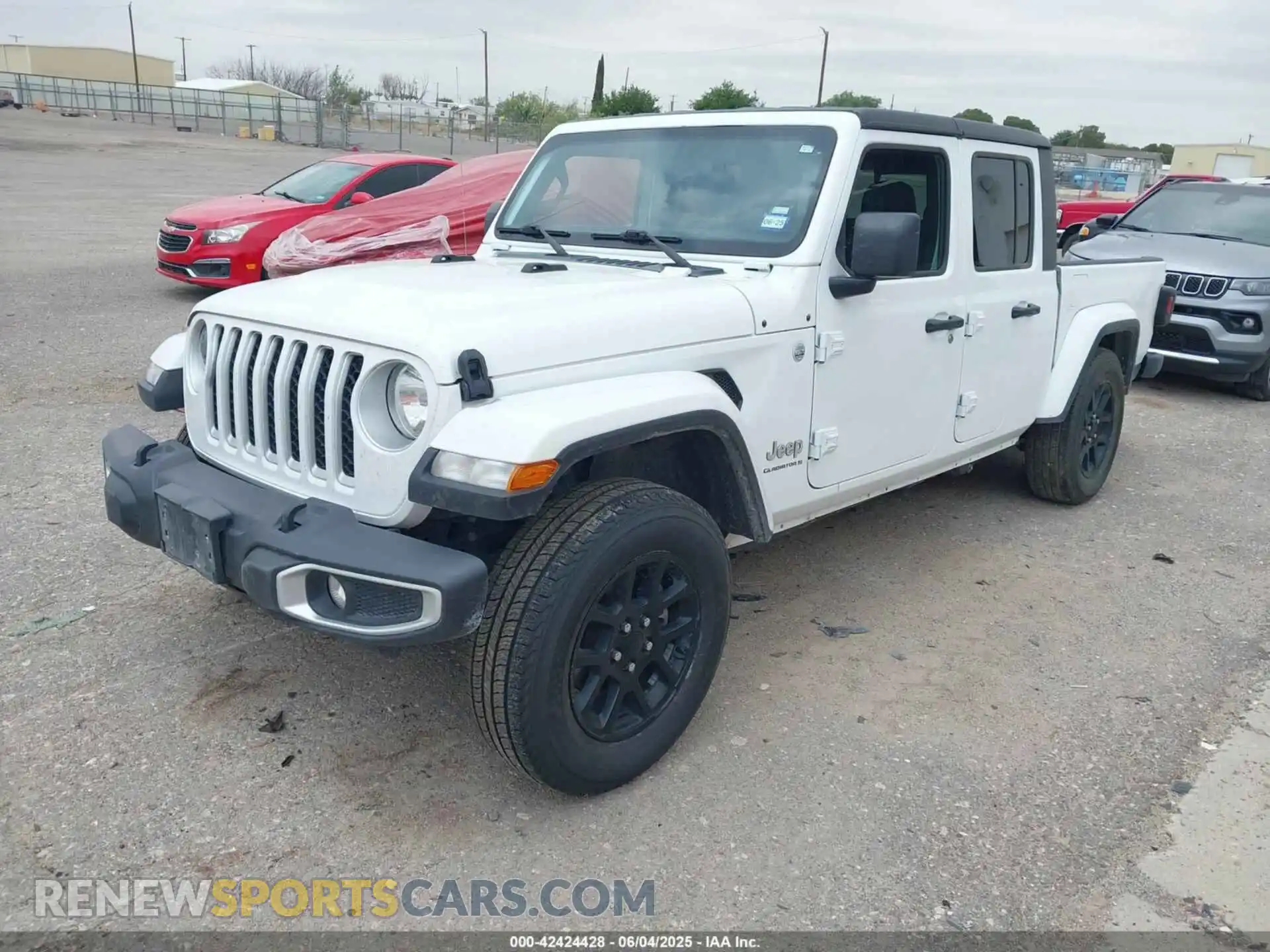 2 Photograph of a damaged car 1C6HJTFG7PL566484 JEEP GLADIATOR 2023