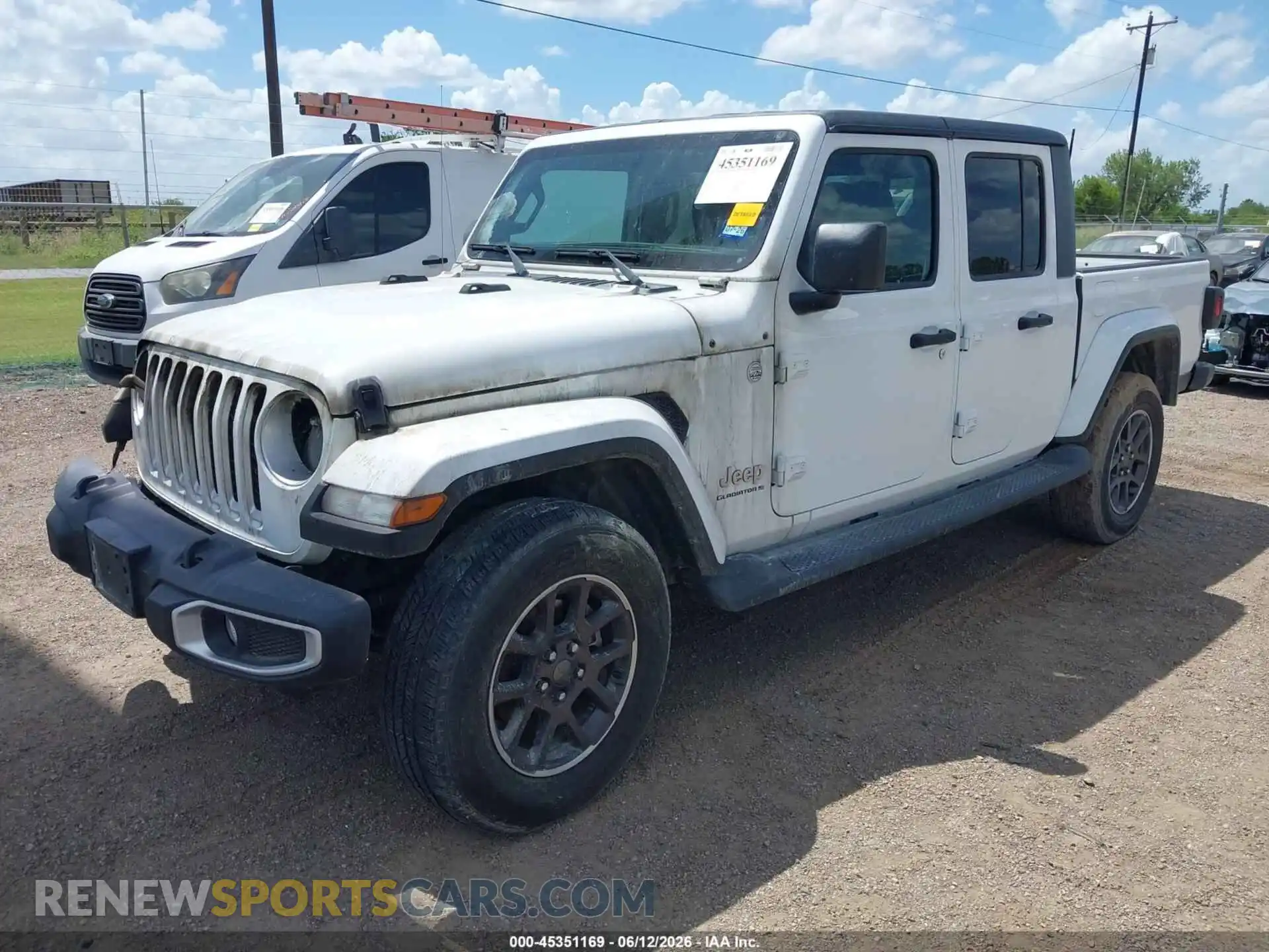 2 Photograph of a damaged car 1C6HJTFG8PL548690 JEEP GLADIATOR 2023