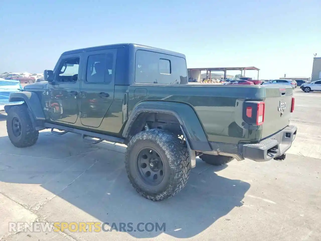 2 fotografías del automóvil dañado 1C6HJTFG8PL549130 JEEP GLADIATOR 2023