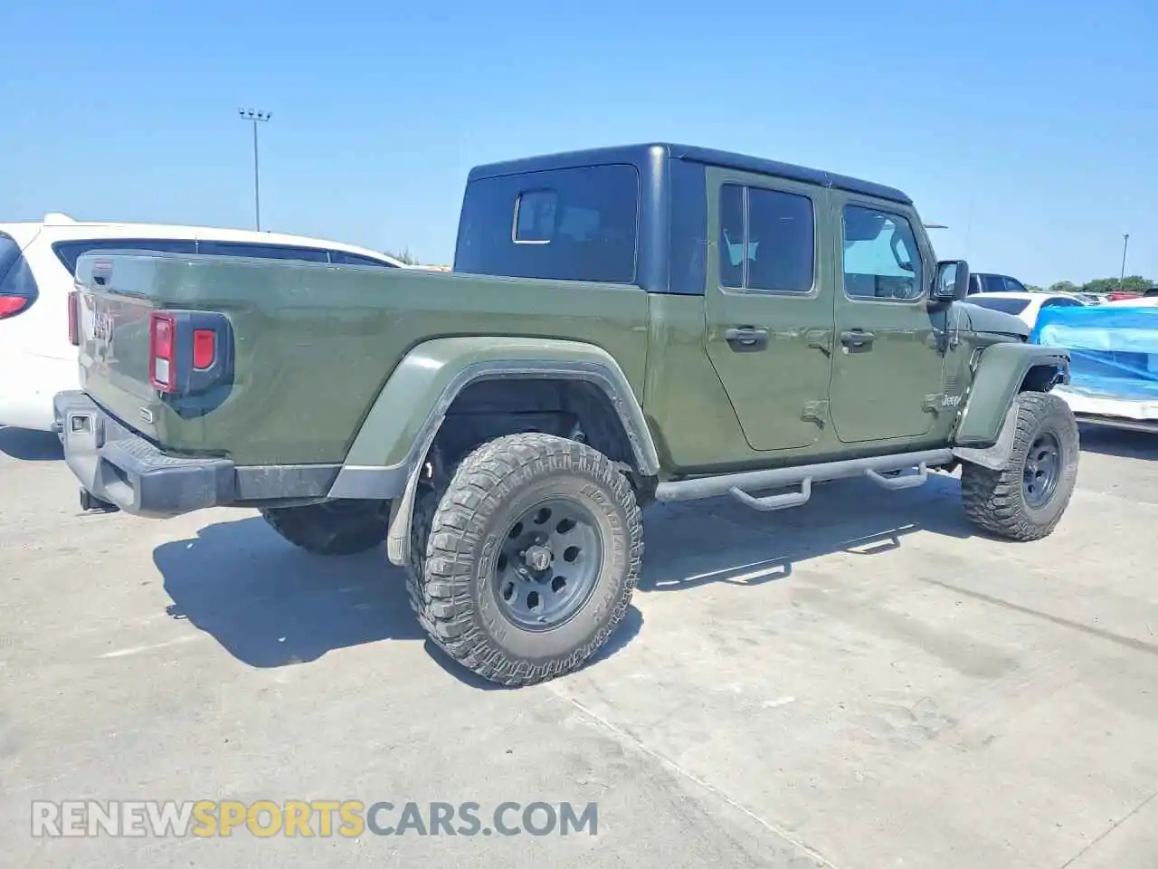 3 fotografías del automóvil dañado 1C6HJTFG8PL549130 JEEP GLADIATOR 2023