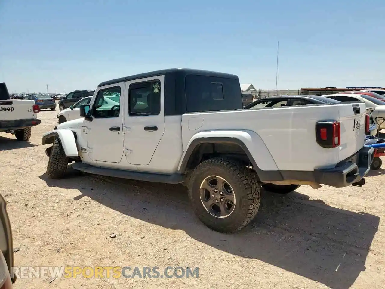 2 Фотография поврежденного автомобиля 1C6HJTFG8PL553372 JEEP GLADIATOR 2023
