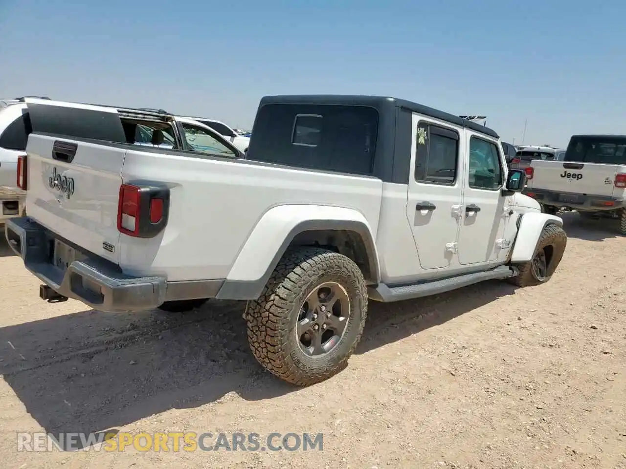 3 Фотография поврежденного автомобиля 1C6HJTFG8PL553372 JEEP GLADIATOR 2023