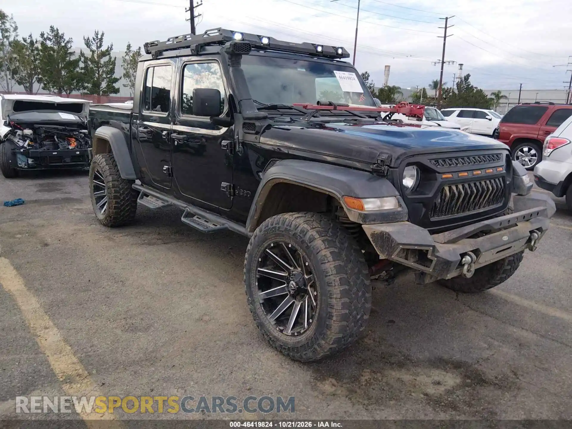 1 Photograph of a damaged car 1C6JJTAG0PL557859 JEEP GLADIATOR 2023