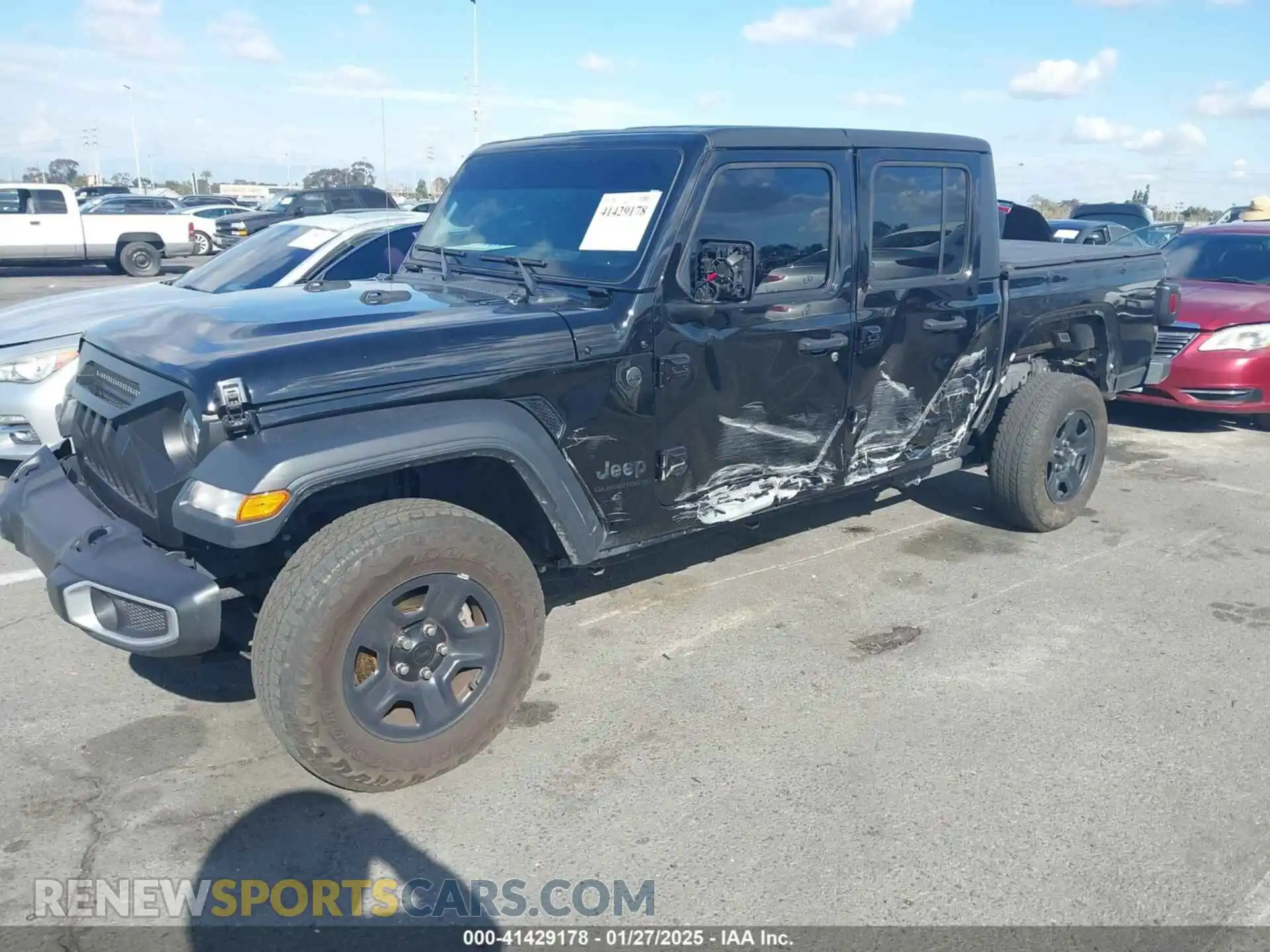 2 Photograph of a damaged car 1C6JJTAG4PL550025 JEEP GLADIATOR 2023