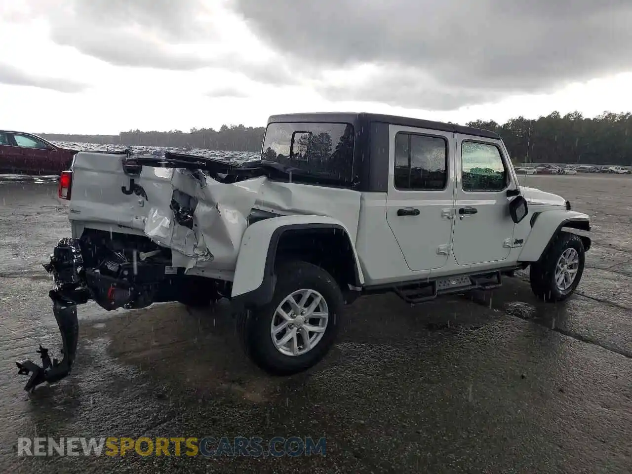 3 Photograph of a damaged car 1C6JJTAG8PL573064 JEEP GLADIATOR 2023