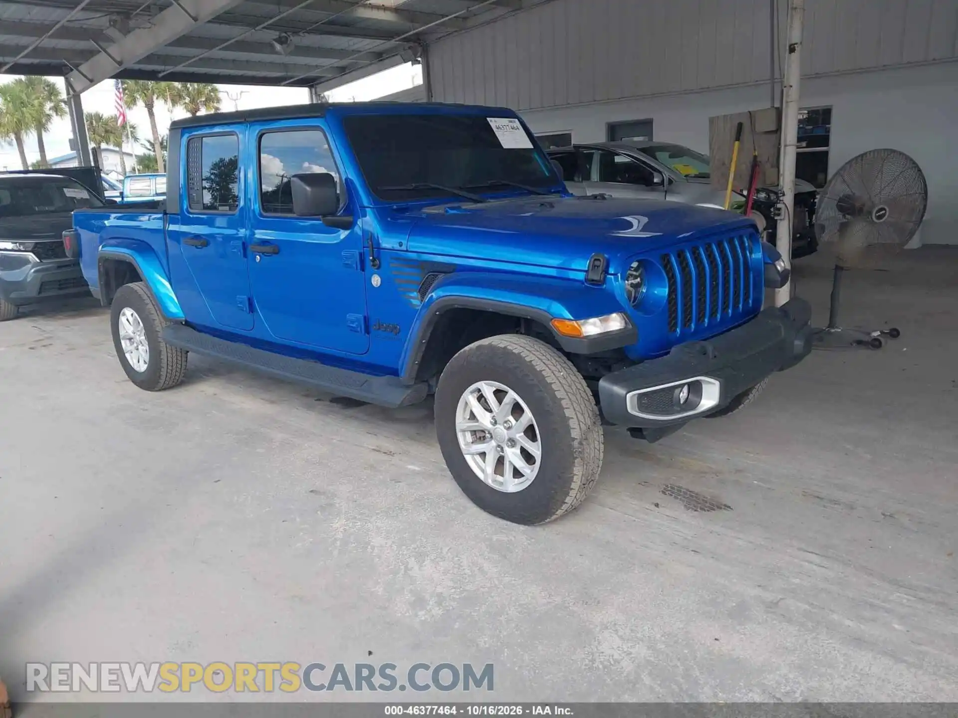 1 Photograph of a damaged car 1C6JJTAM3PL591011 JEEP GLADIATOR 2023