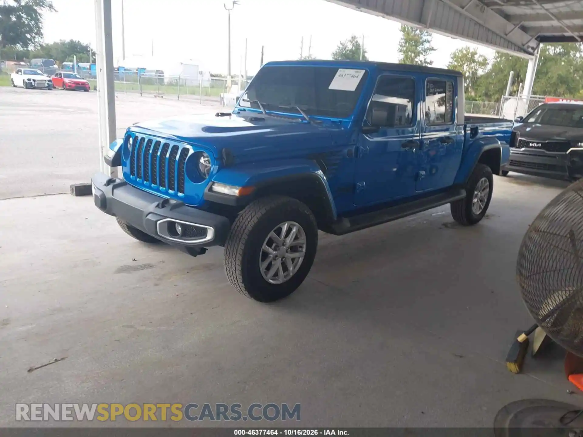 2 Photograph of a damaged car 1C6JJTAM3PL591011 JEEP GLADIATOR 2023