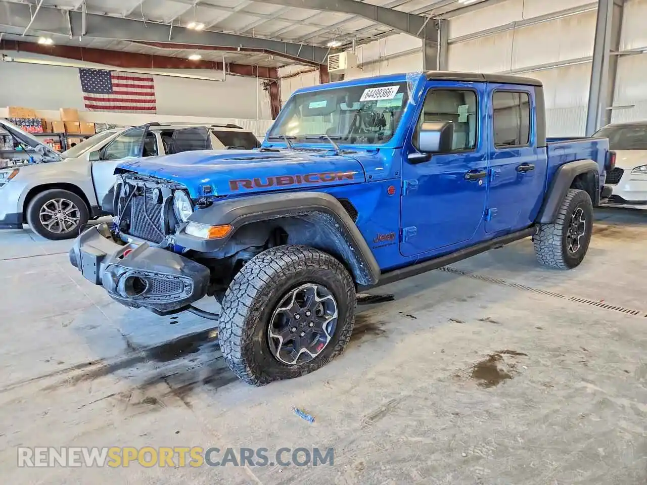 1 Фотография поврежденного автомобиля 1C6JJTBG1PL561675 JEEP GLADIATOR 2023
