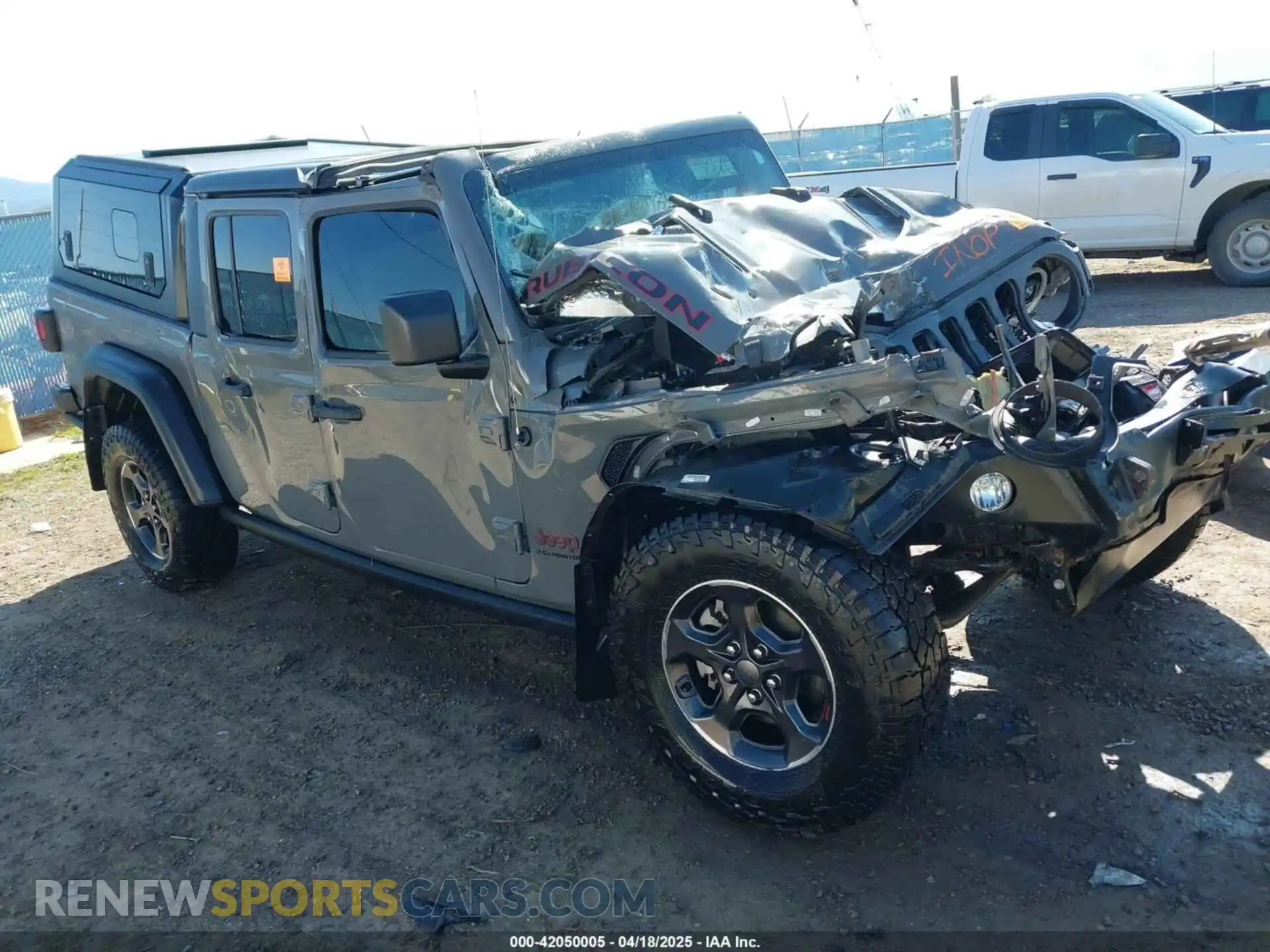 1 Photograph of a damaged car 1C6JJTBG2PL526367 JEEP GLADIATOR 2023