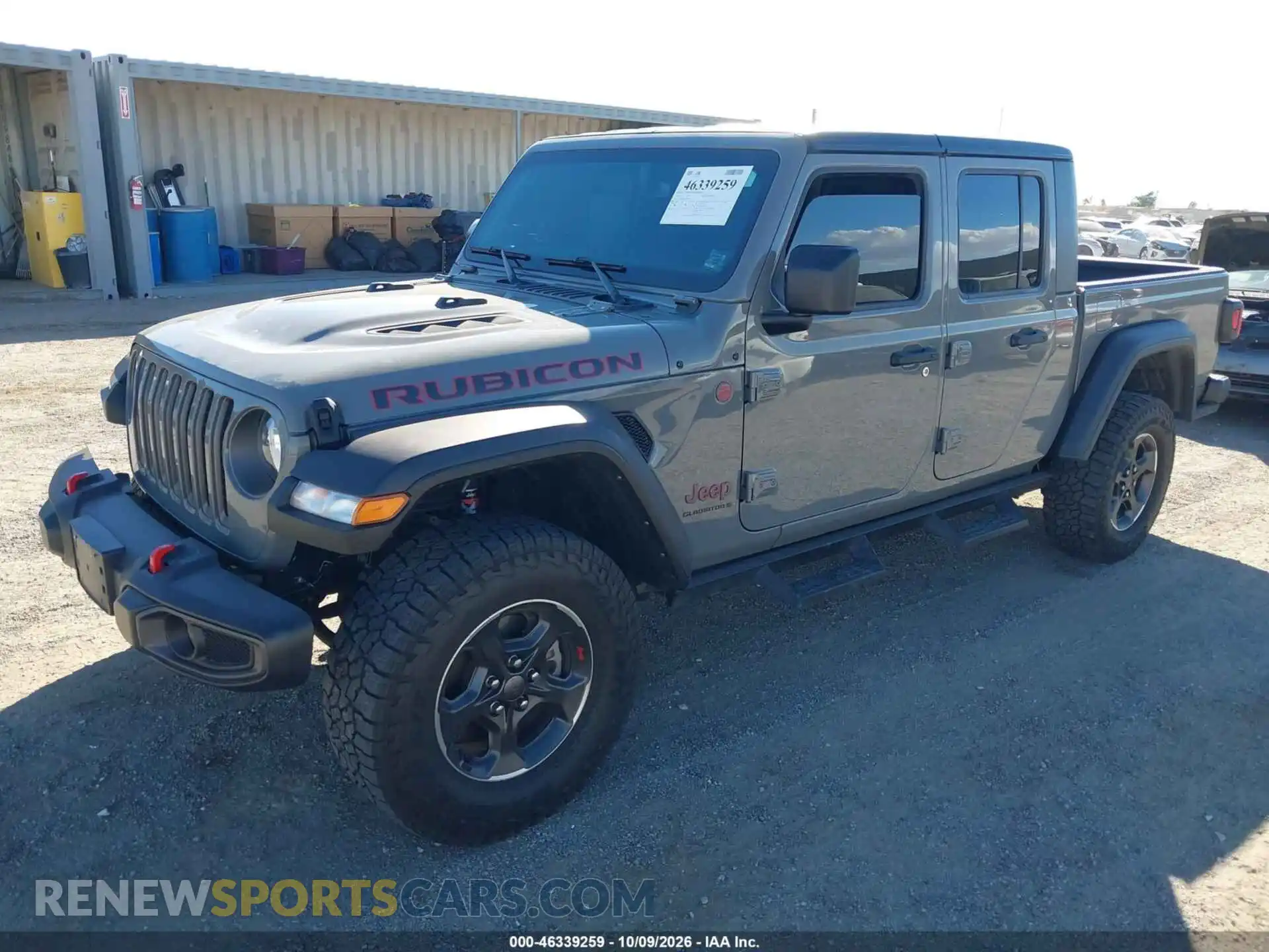 2 Photograph of a damaged car 1C6JJTBG2PL557800 JEEP GLADIATOR 2023