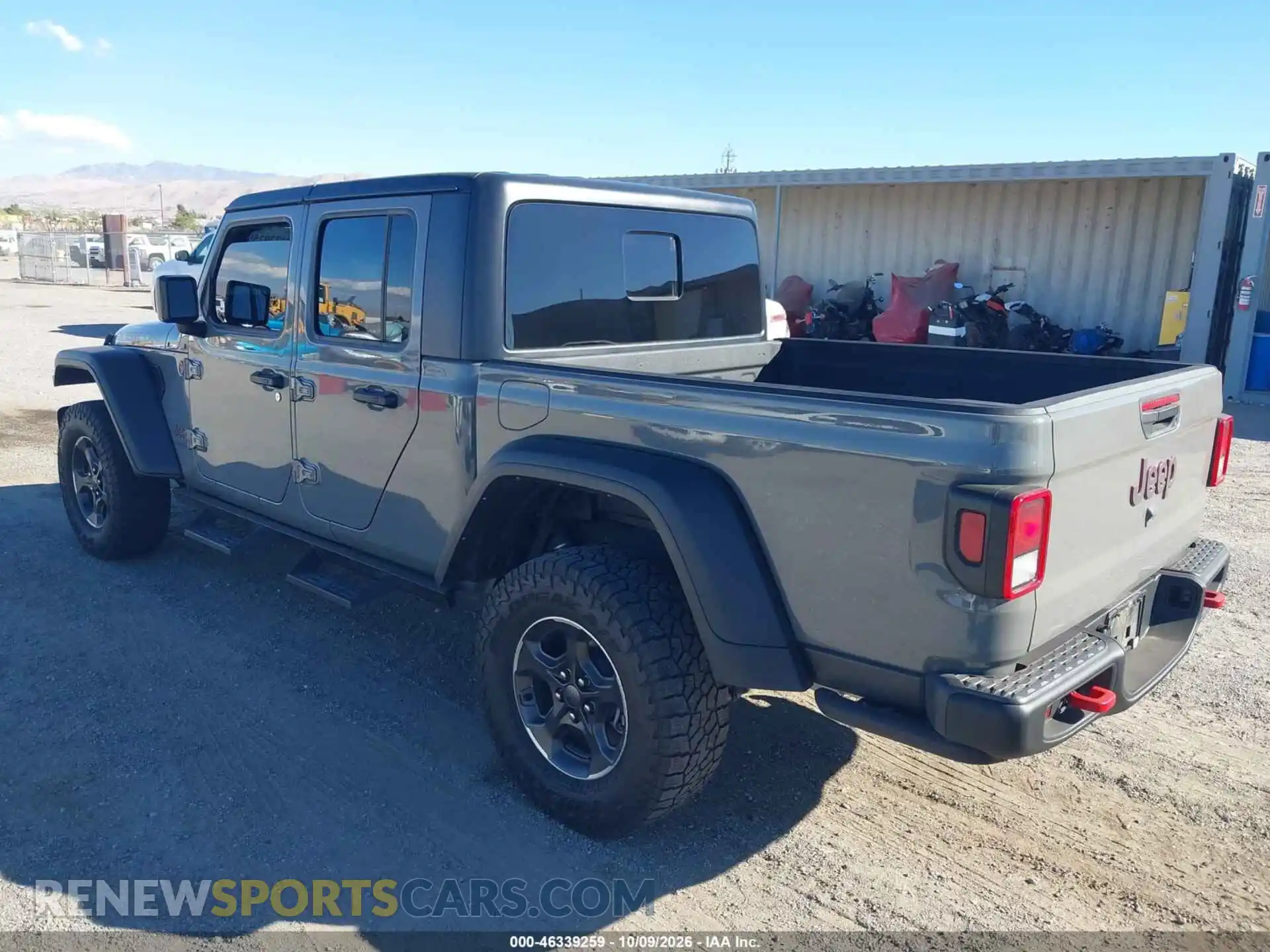 3 Photograph of a damaged car 1C6JJTBG2PL557800 JEEP GLADIATOR 2023