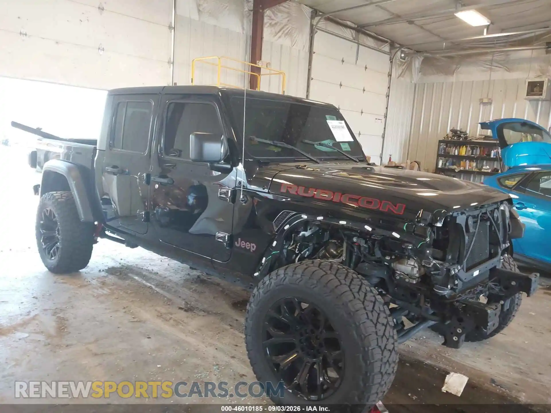 1 Photograph of a damaged car 1C6JJTBG3PL567820 JEEP GLADIATOR 2023
