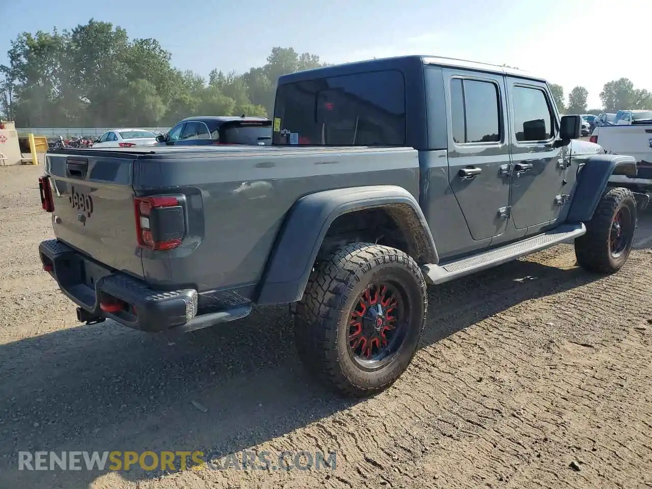 3 Photograph of a damaged car 1C6JJTBG6PL538764 JEEP GLADIATOR 2023