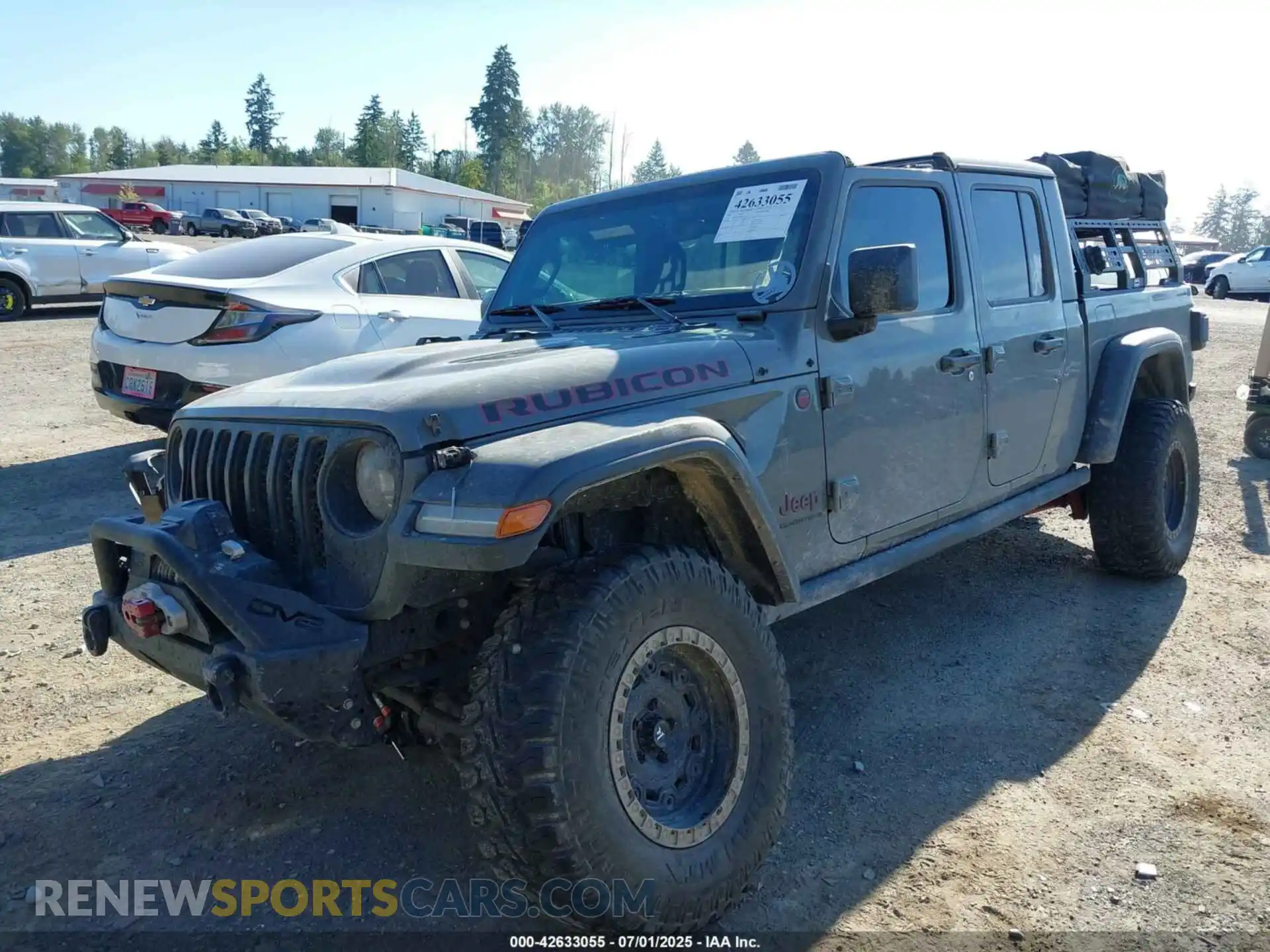2 fotografías del automóvil dañado 1C6JJTBG6PL538859 JEEP GLADIATOR 2023