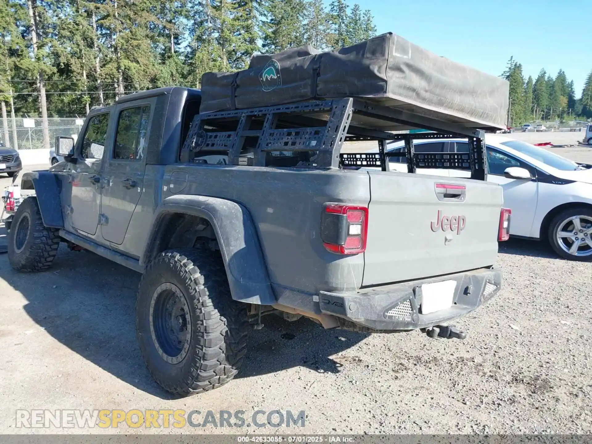 3 fotografías del automóvil dañado 1C6JJTBG6PL538859 JEEP GLADIATOR 2023