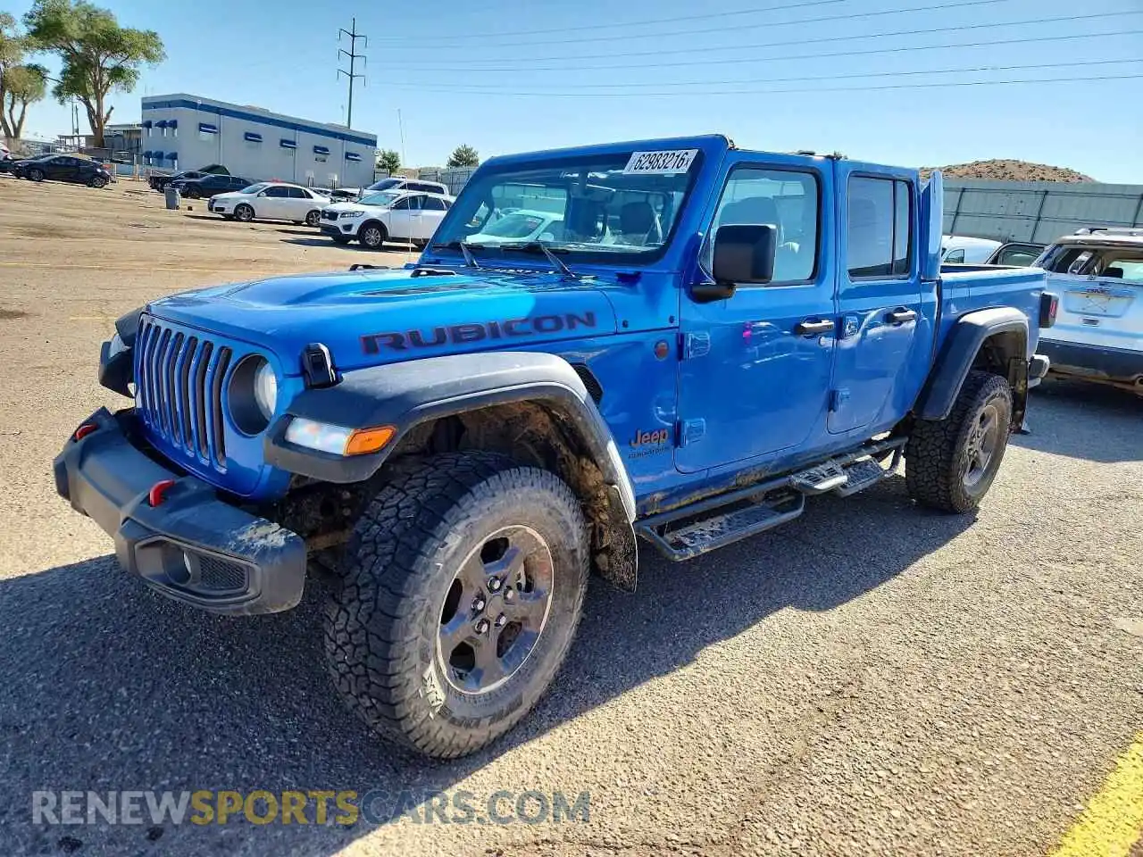 1 Photograph of a damaged car 1C6JJTBG6PL577404 JEEP GLADIATOR 2023