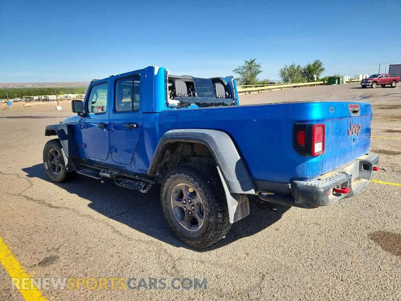 2 Photograph of a damaged car 1C6JJTBG6PL577404 JEEP GLADIATOR 2023