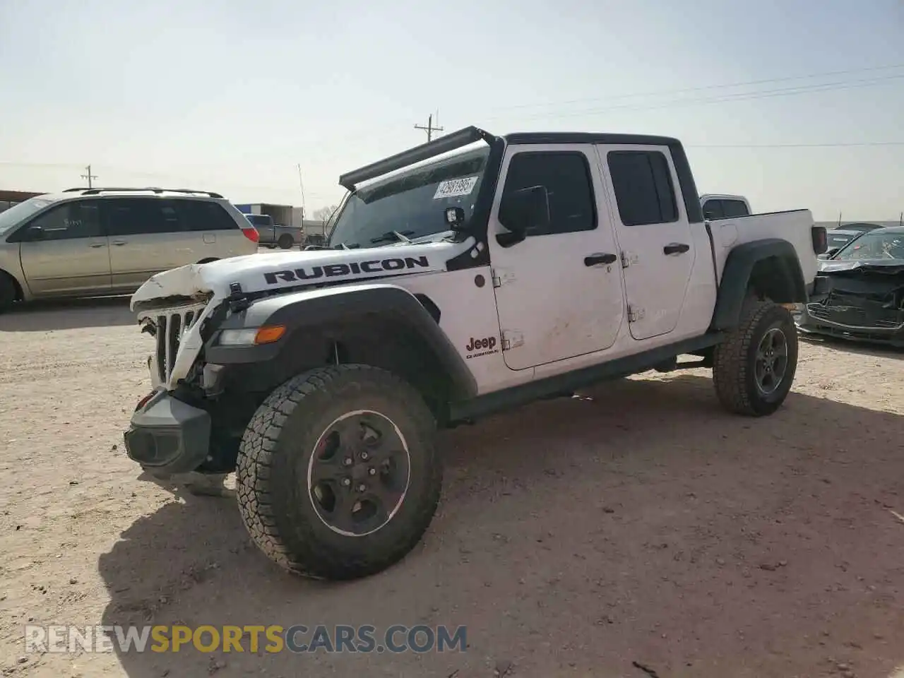1 Photograph of a damaged car 1C6JJTBG8PL532271 JEEP GLADIATOR 2023