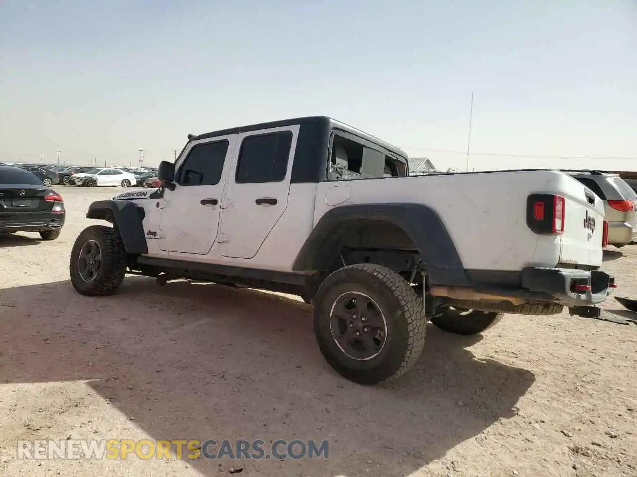 2 Photograph of a damaged car 1C6JJTBG8PL532271 JEEP GLADIATOR 2023