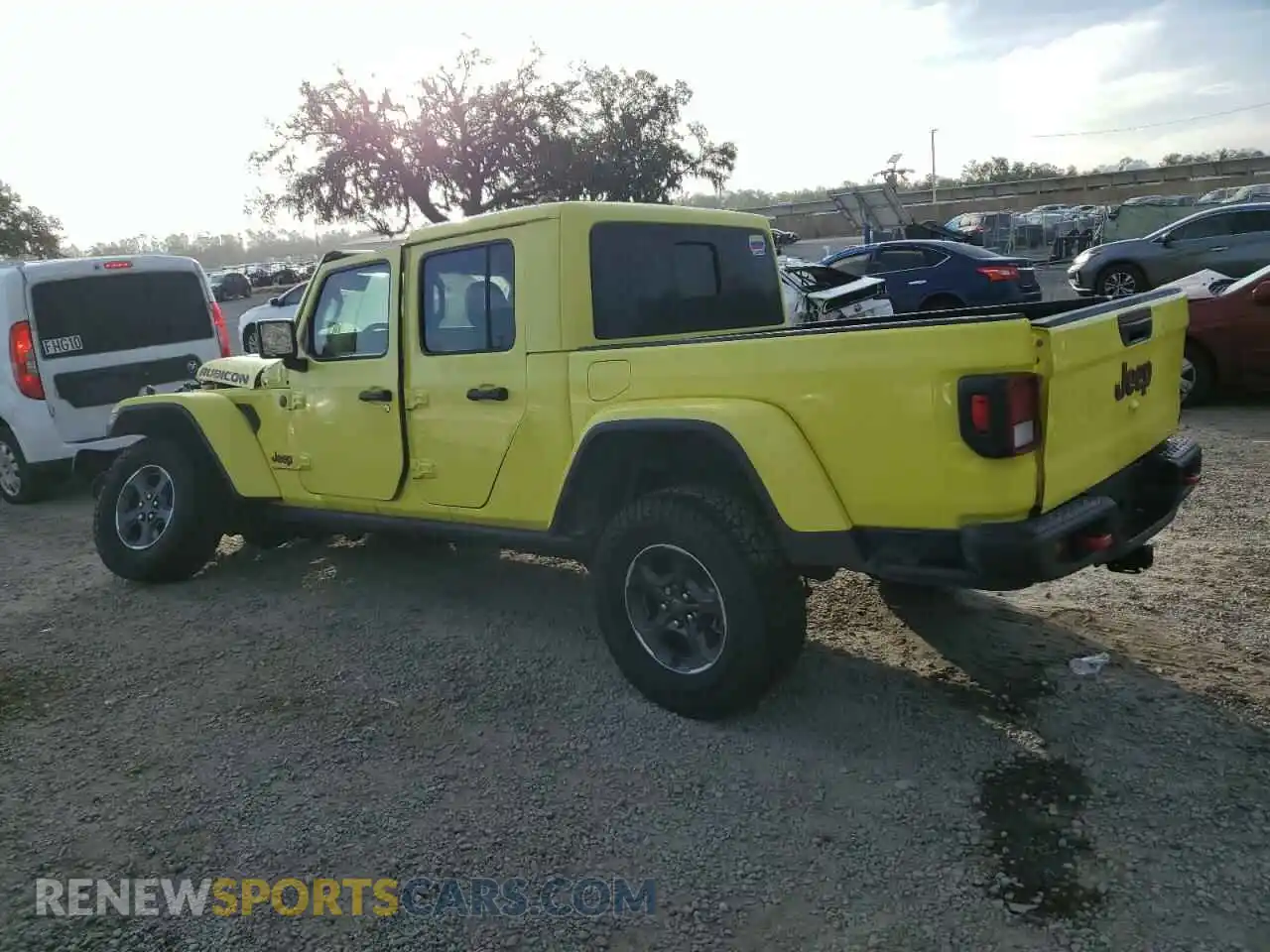 2 Photograph of a damaged car 1C6JJTBG8PL583141 JEEP GLADIATOR 2023