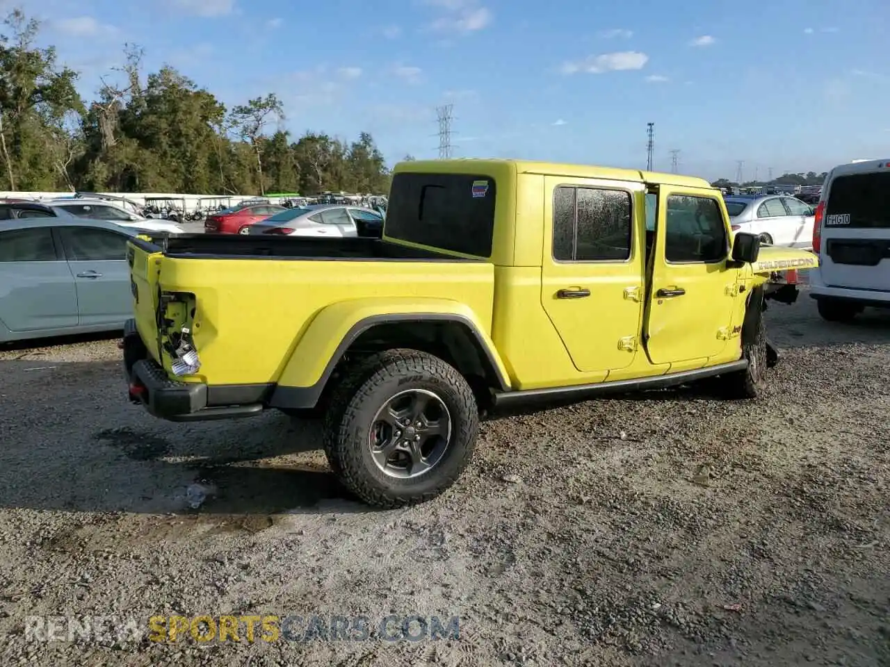 3 Photograph of a damaged car 1C6JJTBG8PL583141 JEEP GLADIATOR 2023
