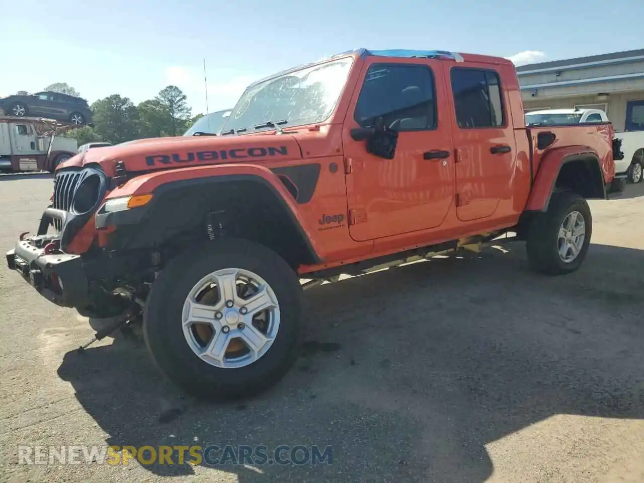 1 Photograph of a damaged car 1C6JJTBM8PL587129 JEEP GLADIATOR 2023