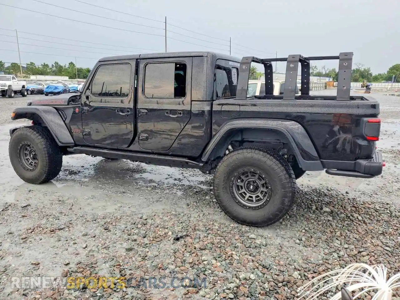2 Photograph of a damaged car 1C6JJTBMXPL584877 JEEP GLADIATOR 2023