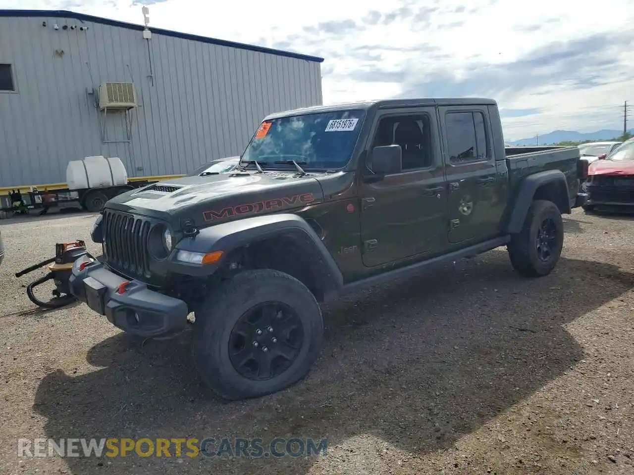 1 fotografías del automóvil dañado 1C6JJTEG0PL503293 JEEP GLADIATOR 2023