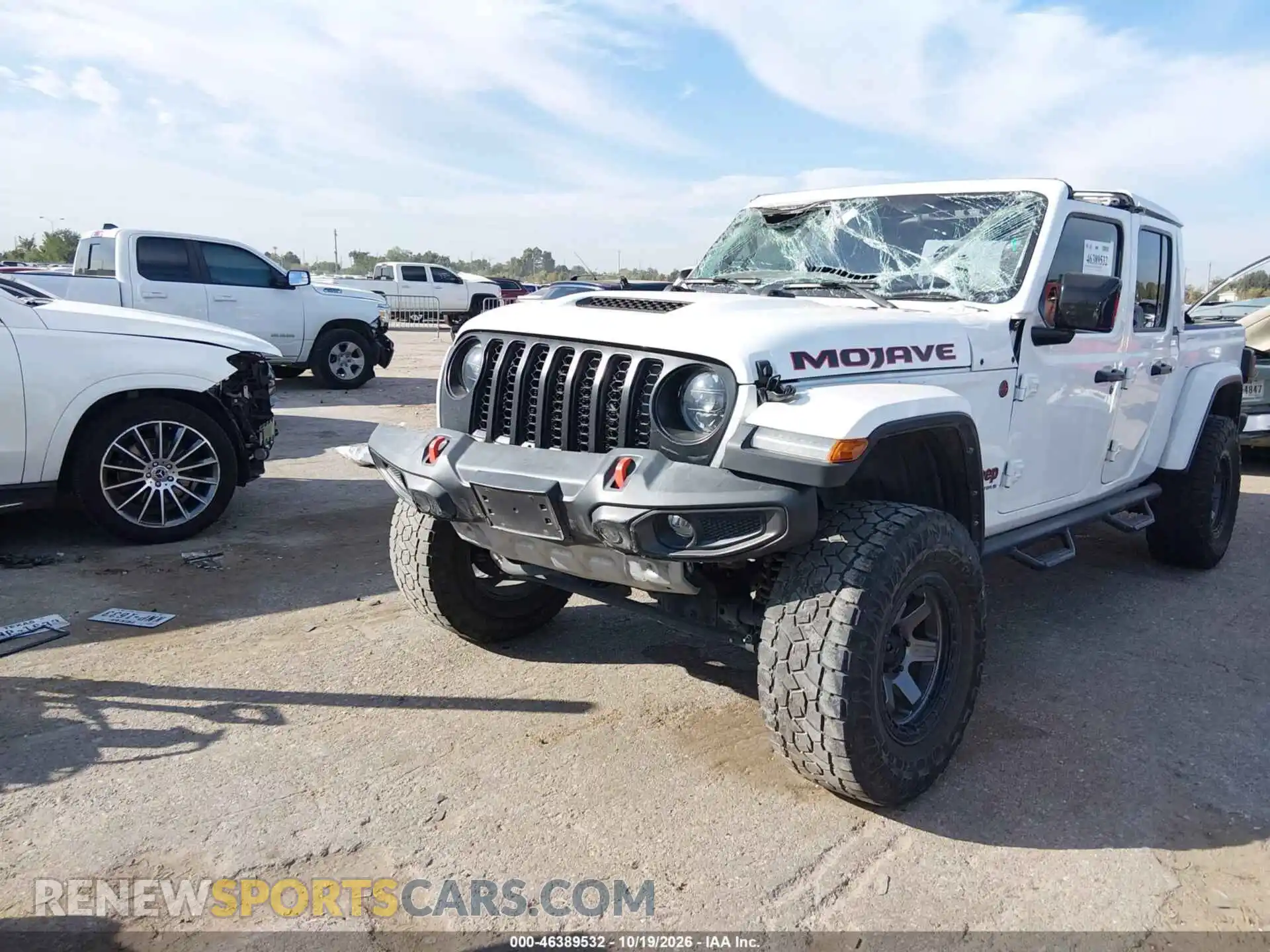 2 Photograph of a damaged car 1C6JJTEG1PL503335 JEEP GLADIATOR 2023