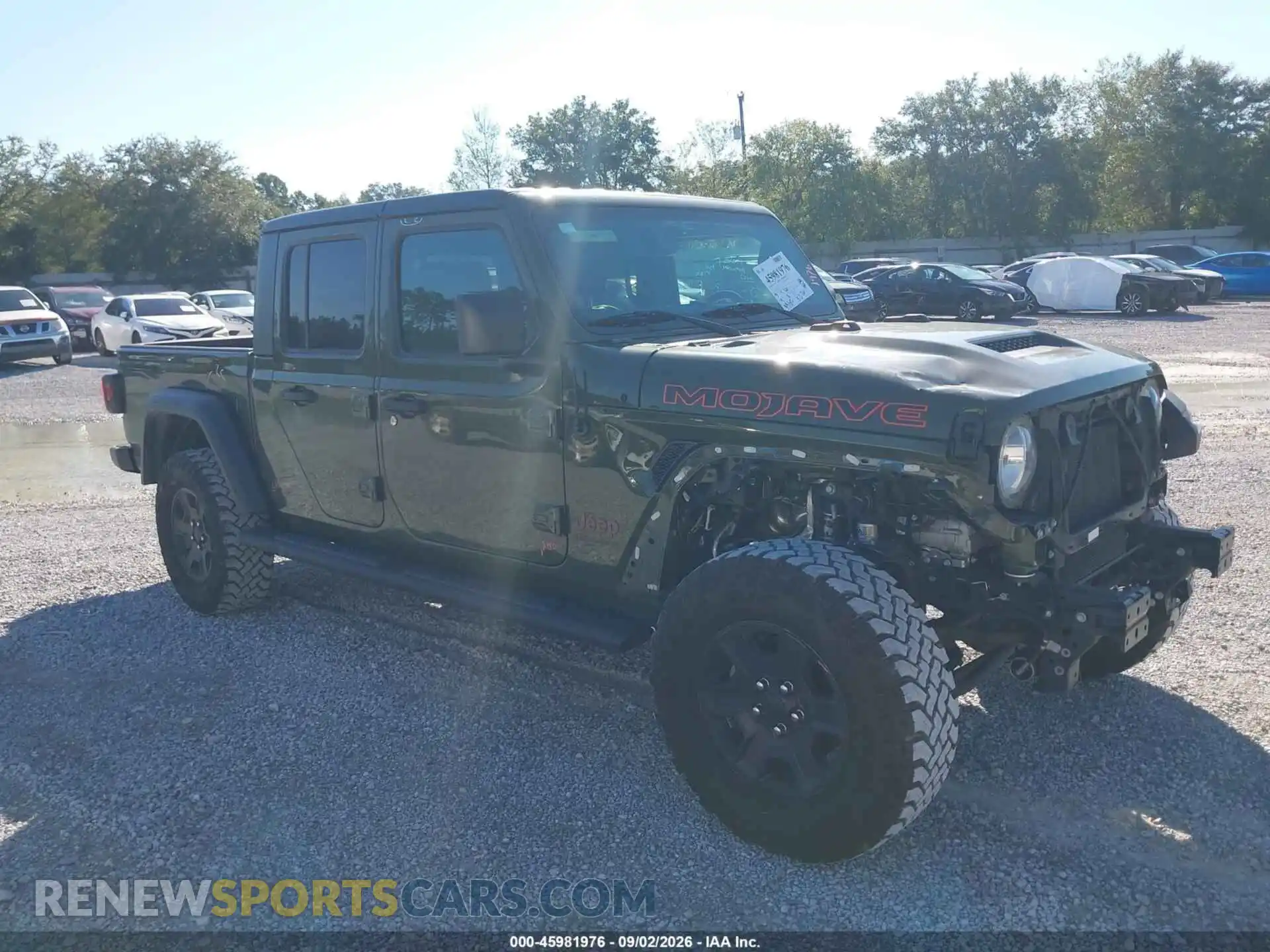 1 Photograph of a damaged car 1C6JJTEG2PL588671 JEEP GLADIATOR 2023