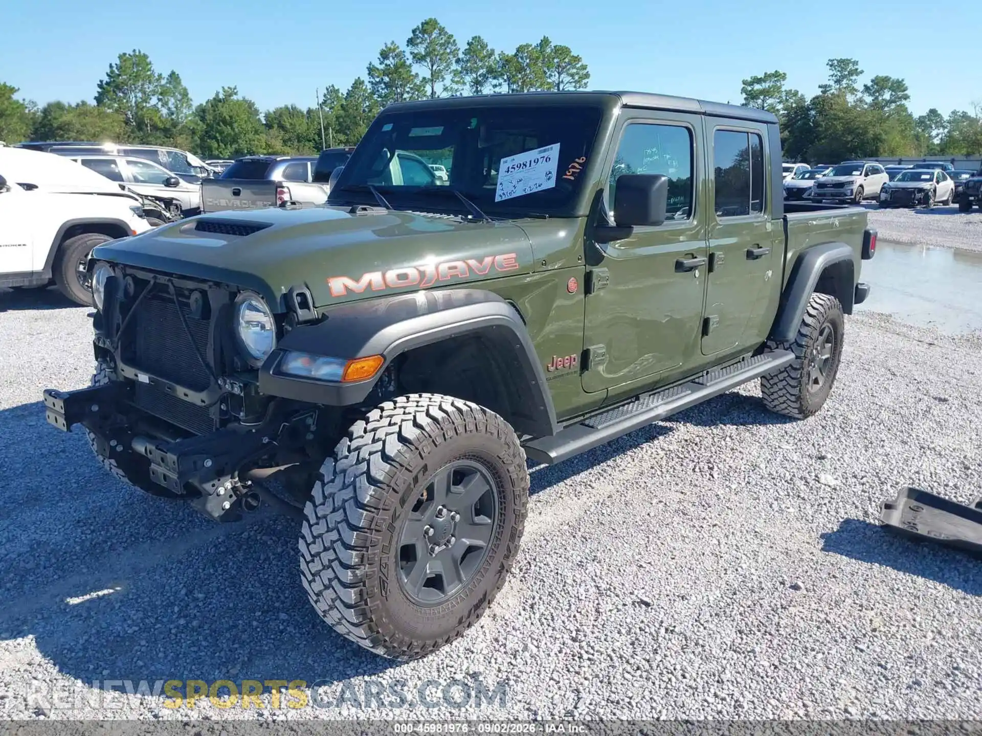 2 Photograph of a damaged car 1C6JJTEG2PL588671 JEEP GLADIATOR 2023