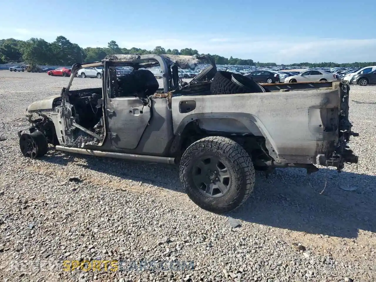 2 Photograph of a damaged car 1C6JJTEG3PL552150 JEEP GLADIATOR 2023