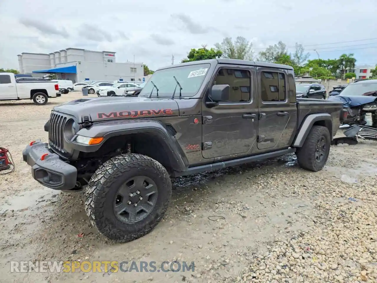 1 Photograph of a damaged car 1C6JJTEG5PL516606 JEEP GLADIATOR 2023