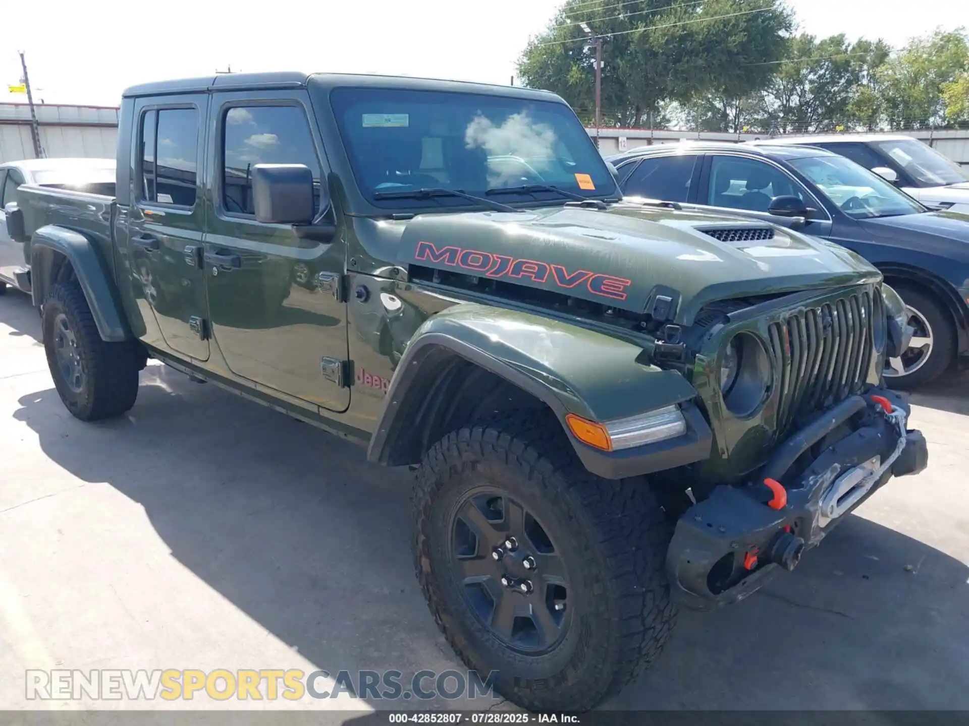 1 Photograph of a damaged car 1C6JJTEG5PL569340 JEEP GLADIATOR 2023
