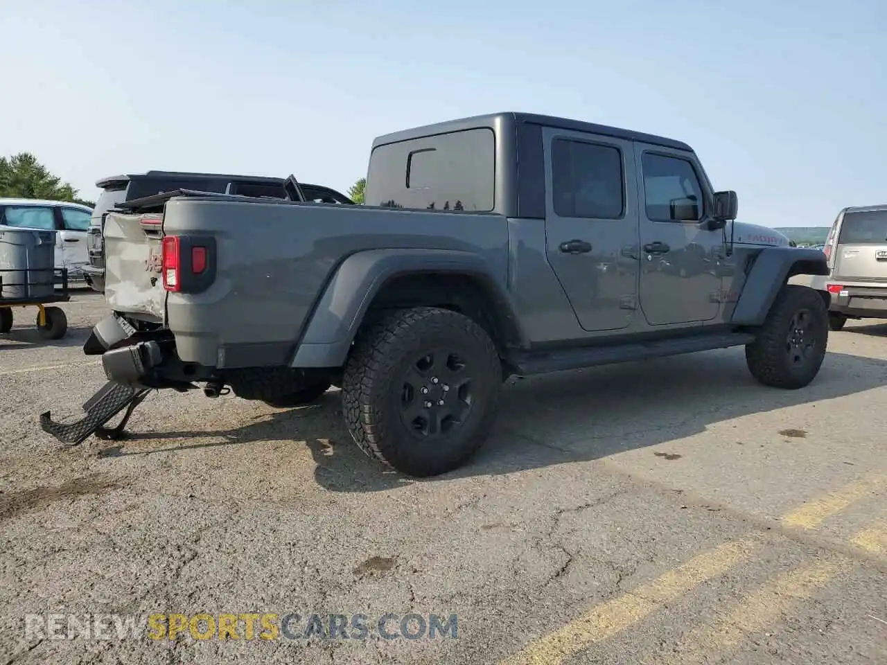3 Photograph of a damaged car 1C6JJTEG6PL539442 JEEP GLADIATOR 2023