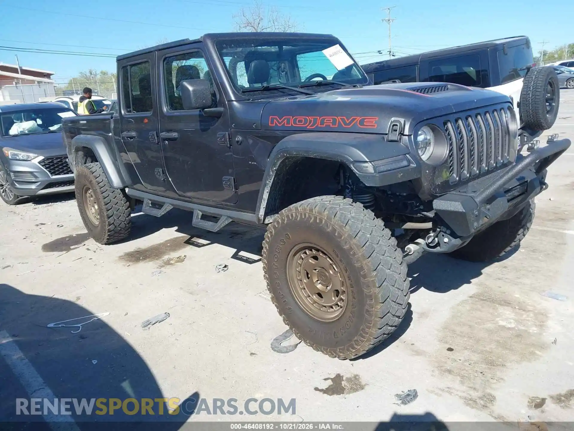 1 Photograph of a damaged car 1C6JJTEG6PL577575 JEEP GLADIATOR 2023