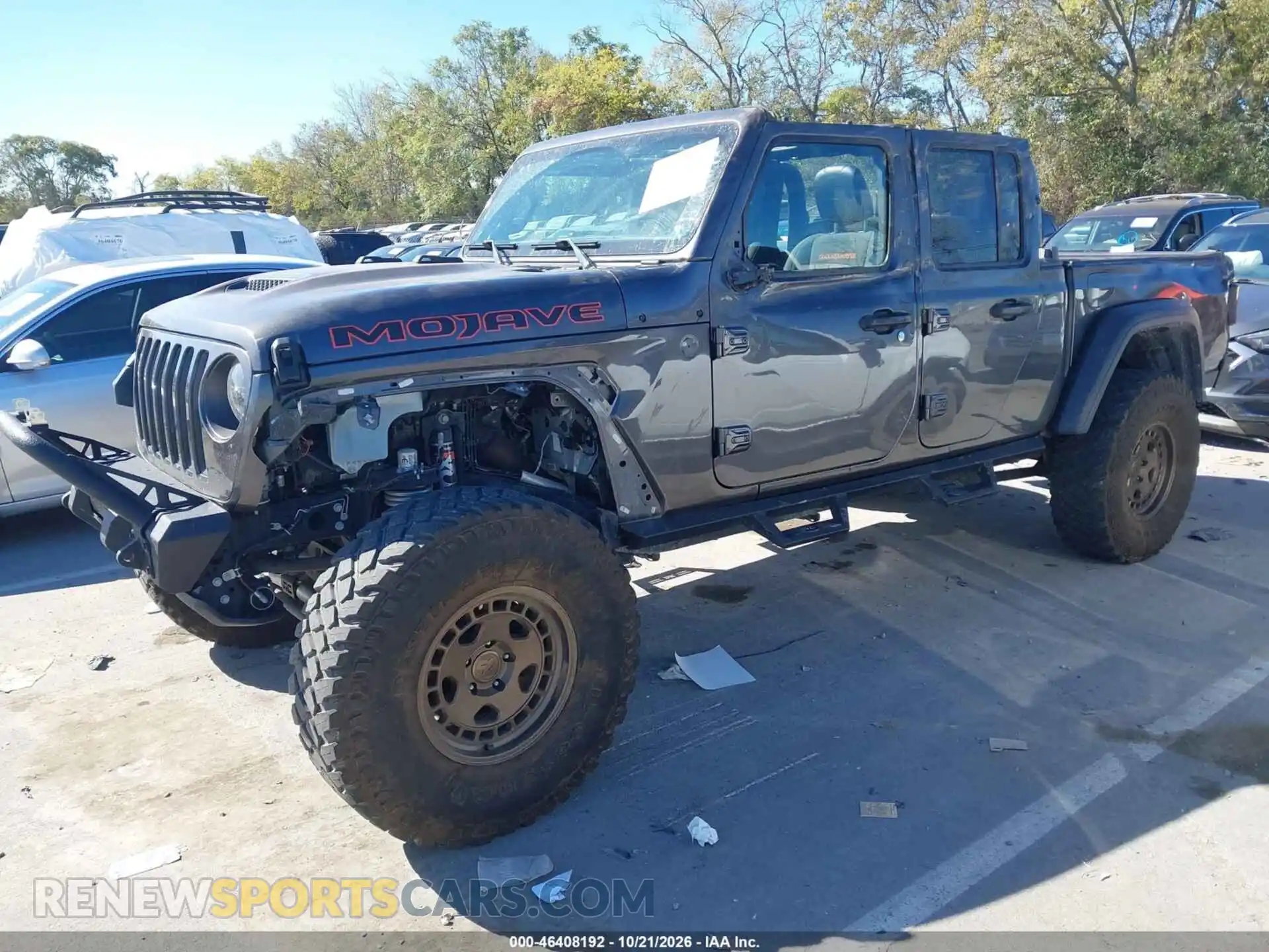 2 Photograph of a damaged car 1C6JJTEG6PL577575 JEEP GLADIATOR 2023