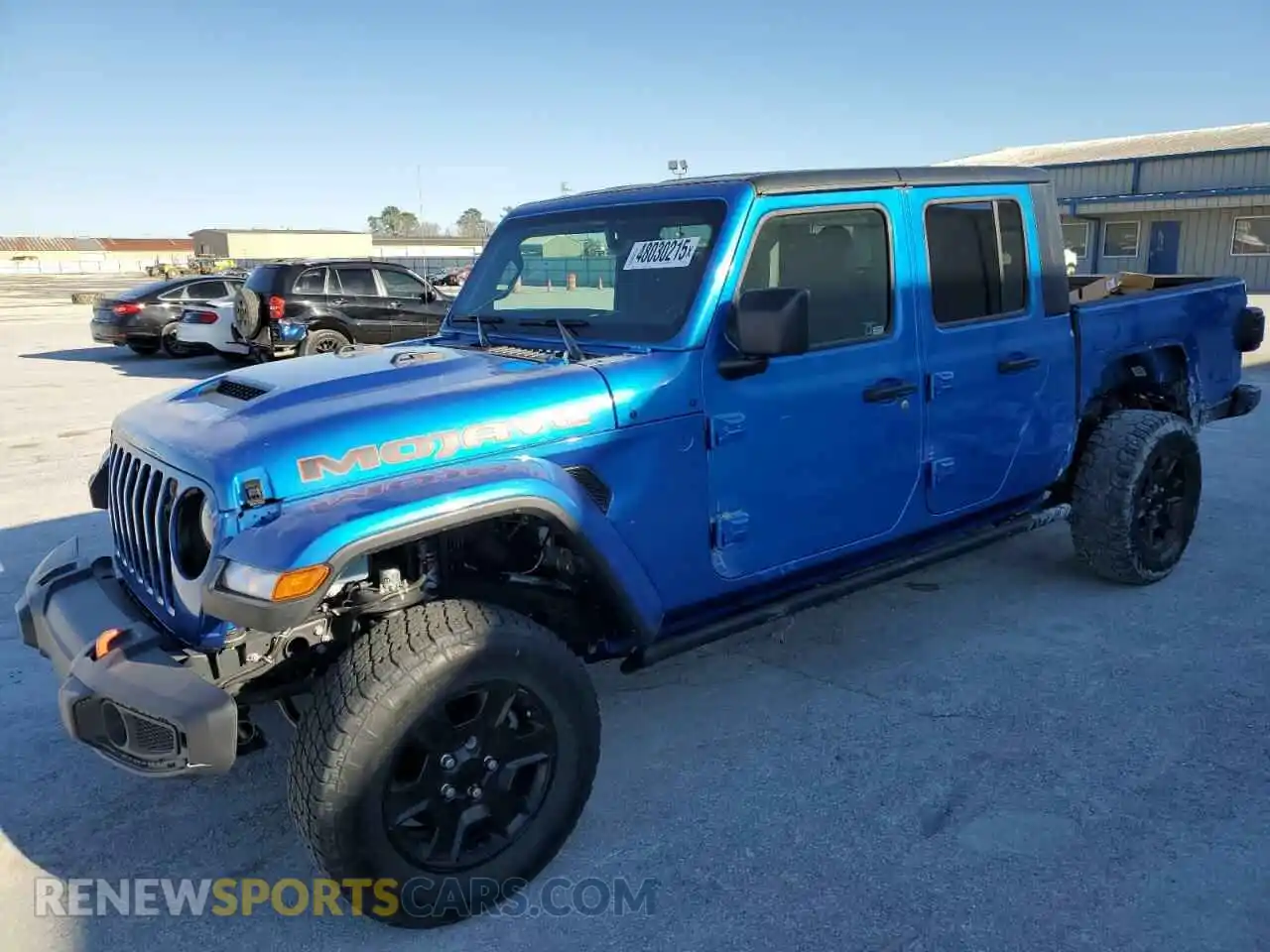 1 Photograph of a damaged car 1C6JJTEG7PL580727 JEEP GLADIATOR 2023