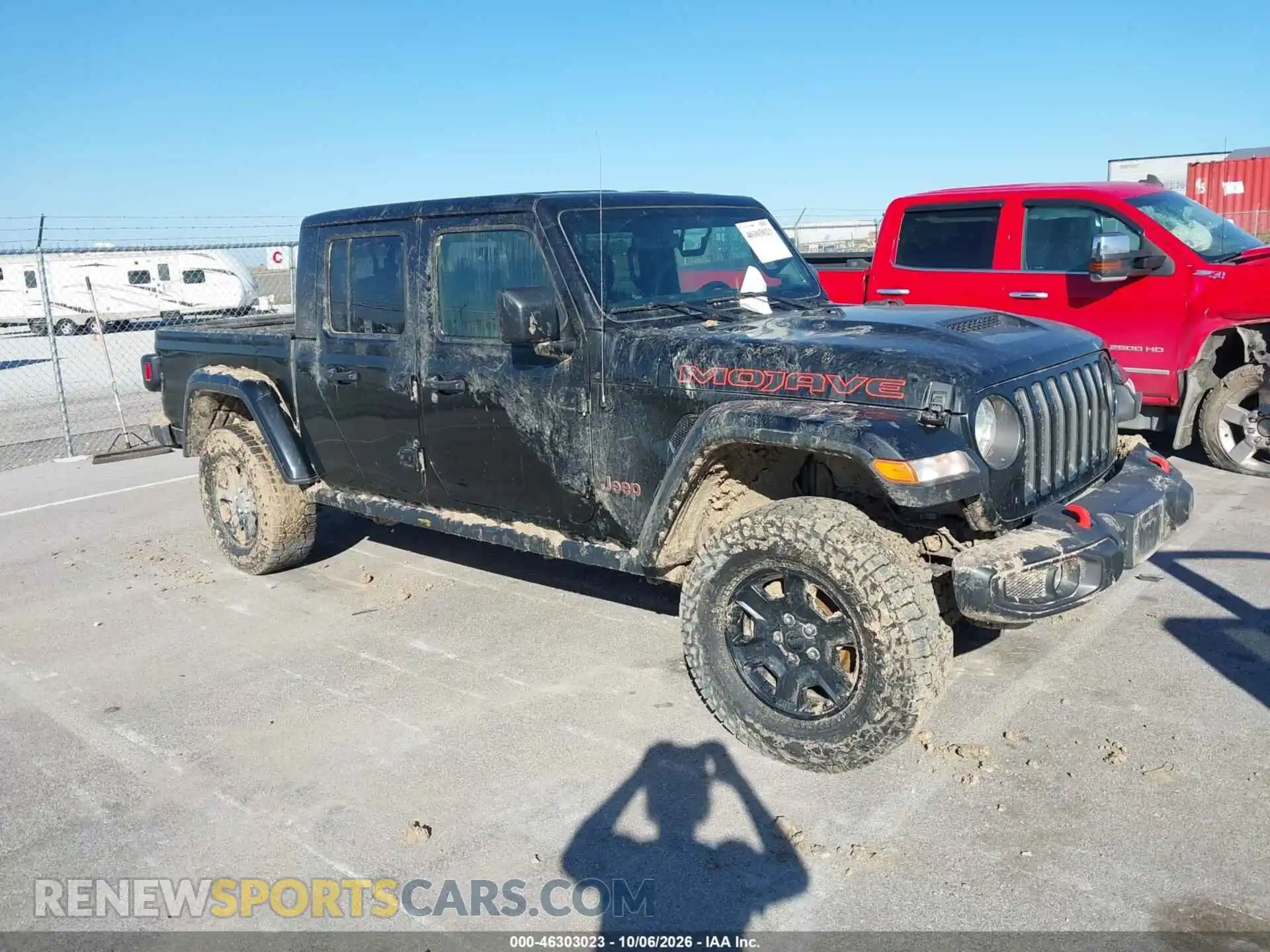 1 Photograph of a damaged car 1C6JJTEG8PL501856 JEEP GLADIATOR 2023