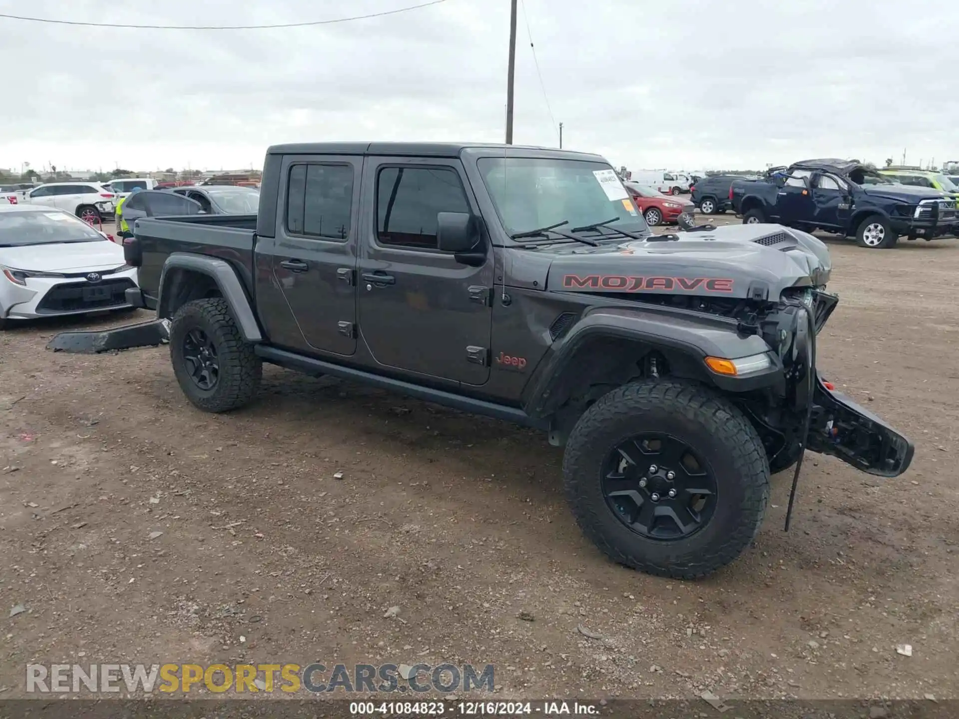 1 Photograph of a damaged car 1C6JJTEG9PL583547 JEEP GLADIATOR 2023