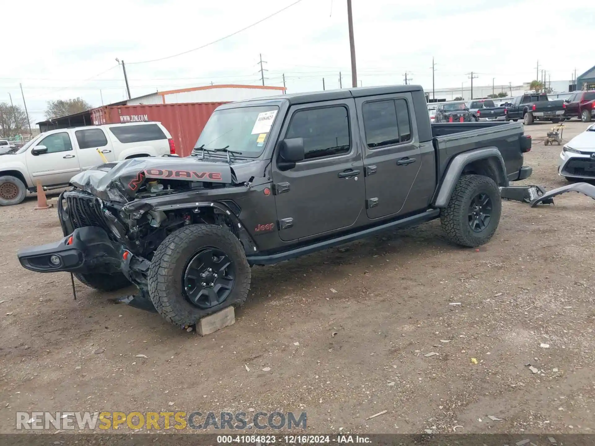 2 Photograph of a damaged car 1C6JJTEG9PL583547 JEEP GLADIATOR 2023