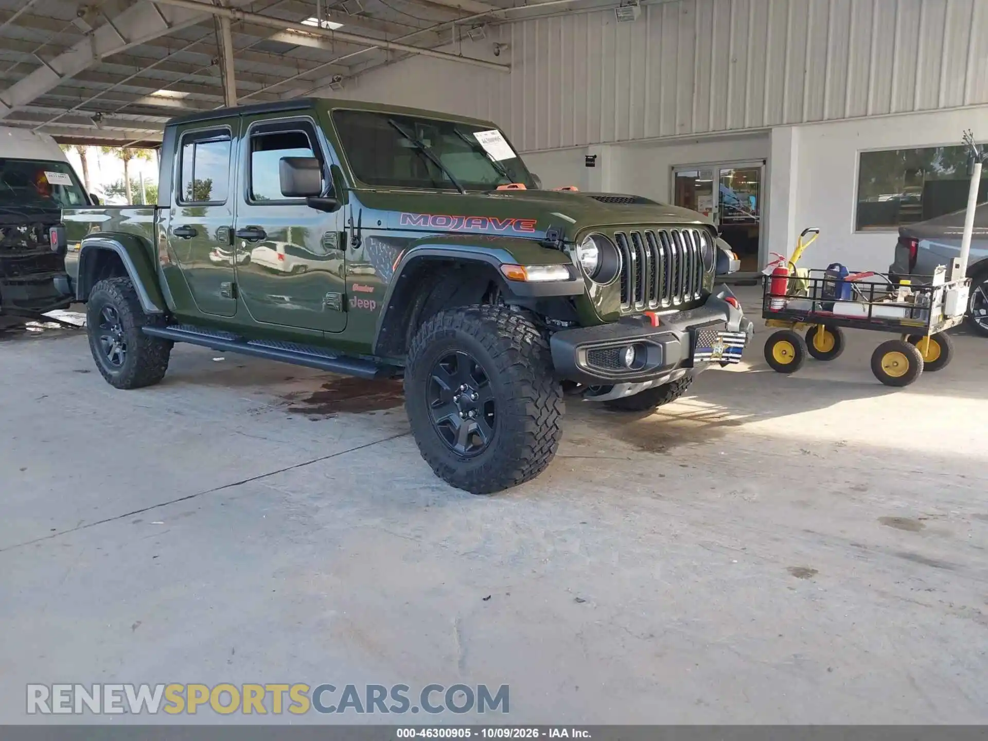 1 Photograph of a damaged car 1C6JJTEGXPL501003 JEEP GLADIATOR 2023