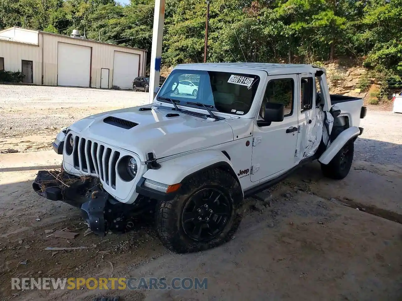 1 Photograph of a damaged car 1C6JJTEGXPL575313 JEEP GLADIATOR 2023