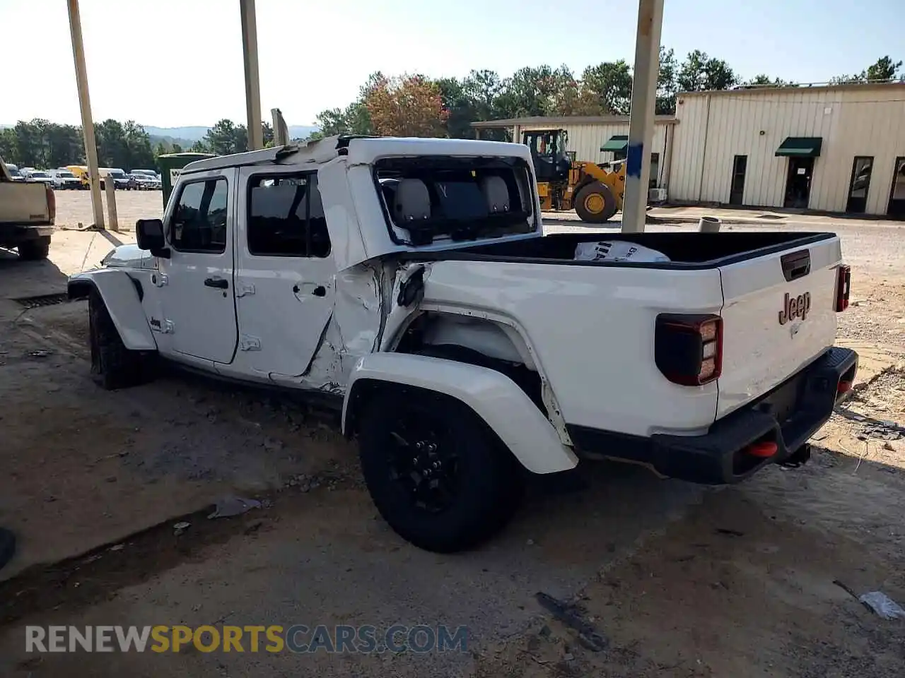 2 Photograph of a damaged car 1C6JJTEGXPL575313 JEEP GLADIATOR 2023