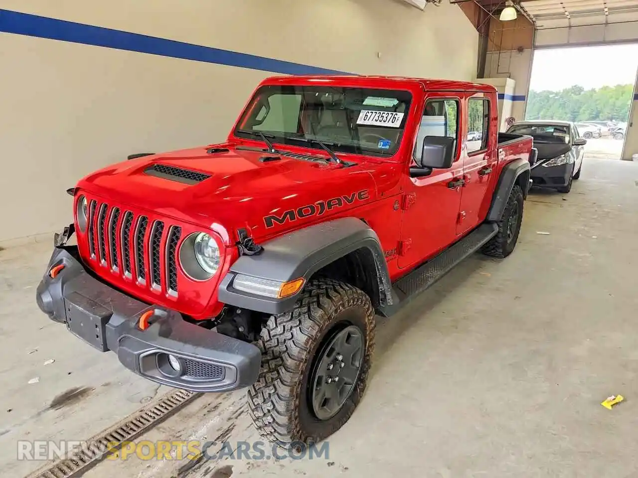 1 fotografías del automóvil dañado 1C6JJTEGXPL588854 JEEP GLADIATOR 2023