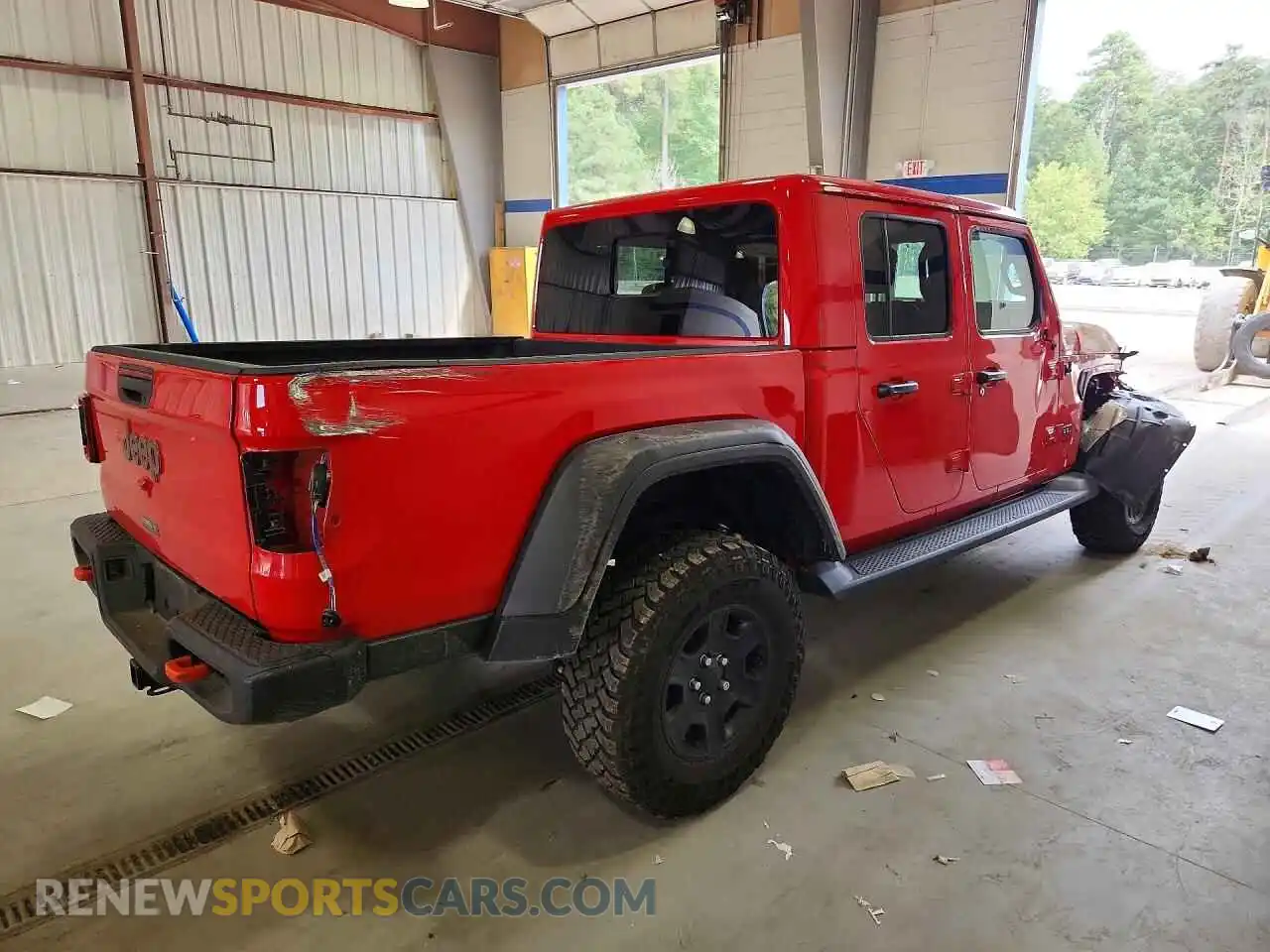 3 fotografías del automóvil dañado 1C6JJTEGXPL588854 JEEP GLADIATOR 2023