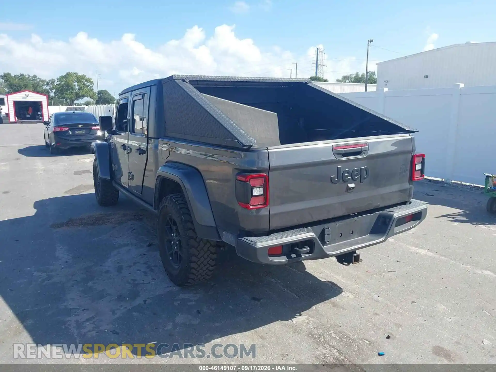 3 fotografías del automóvil dañado 1C6HJTAG0RL126746 JEEP GLADIATOR 2024