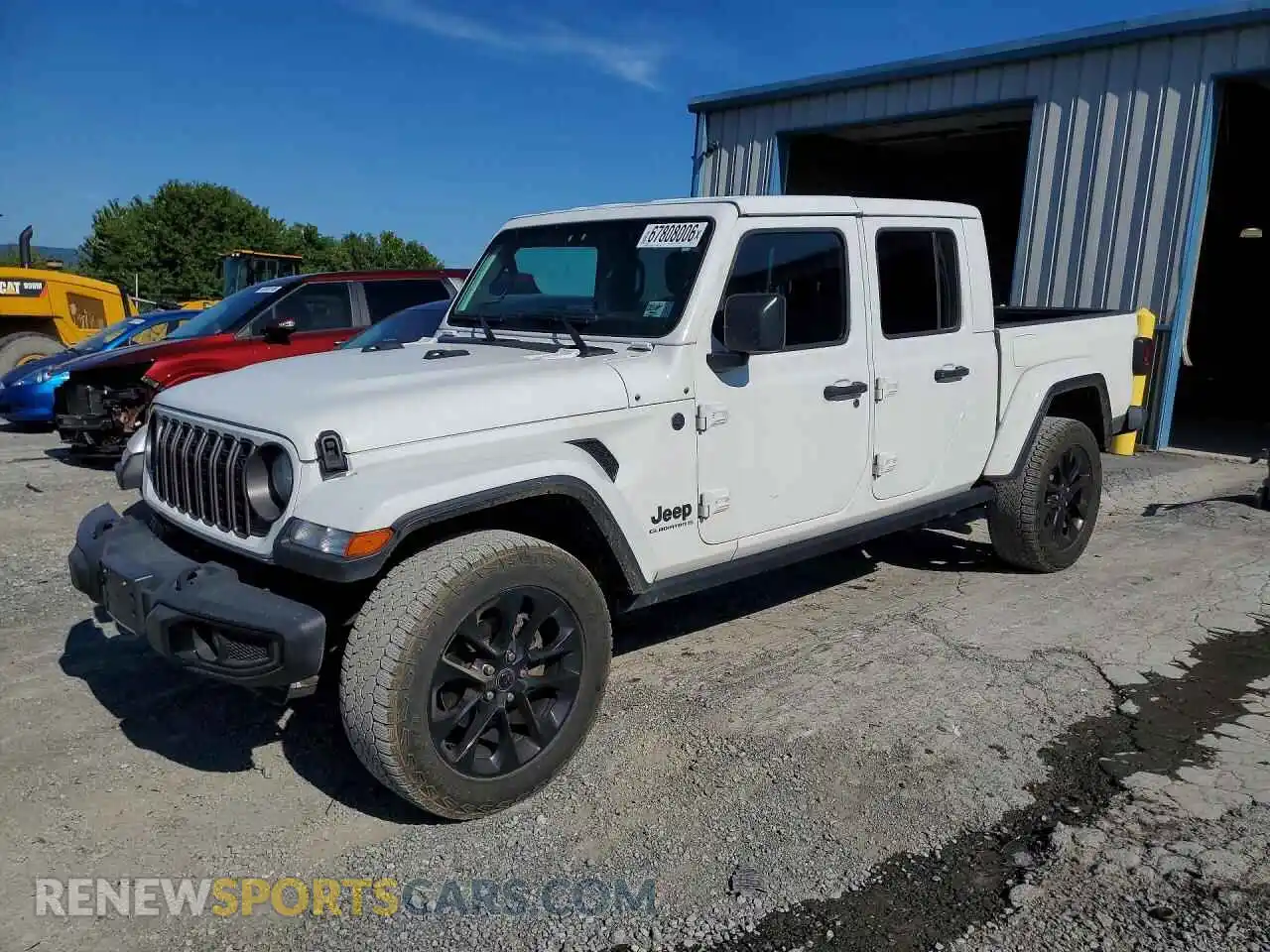 1 Photograph of a damaged car 1C6HJTAG1RL125962 JEEP GLADIATOR 2024