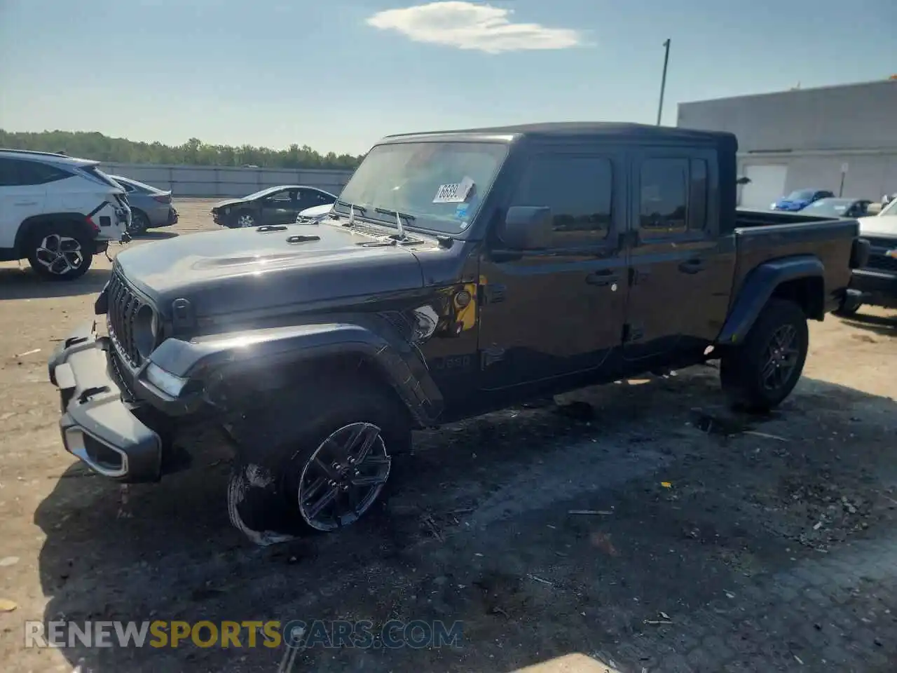 1 Photograph of a damaged car 1C6HJTAG2RL116073 JEEP GLADIATOR 2024